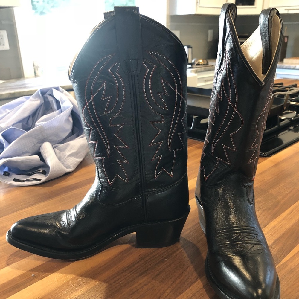 Old West cowboy boots